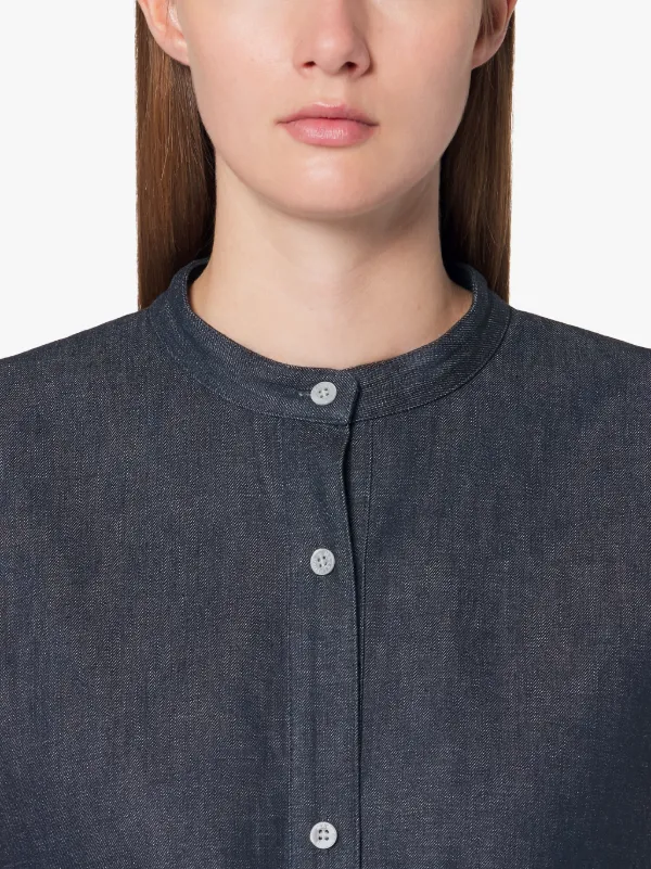 LINWOOD Indigo Sleeveless Denim Dress | WDR-1001