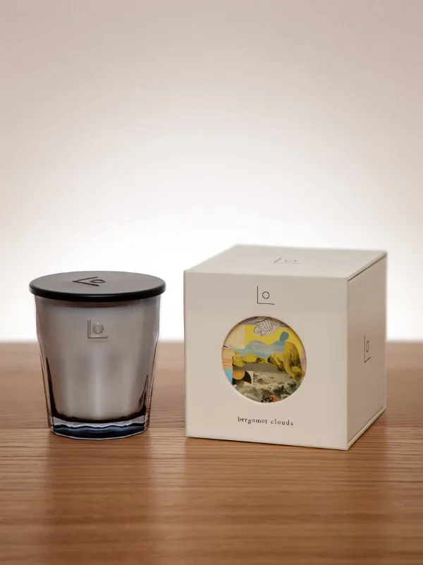 LO STUDIO Bergamot Clouds Scented Candle