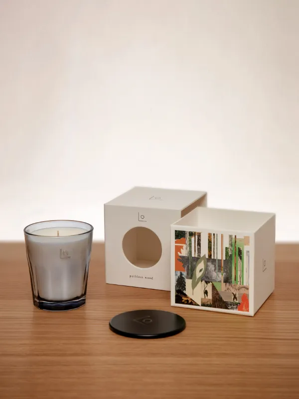 LO STUDIO Pathless Wood Scented Candle