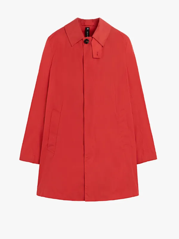 LONDON Red Nylon Short Coat | GMC-106