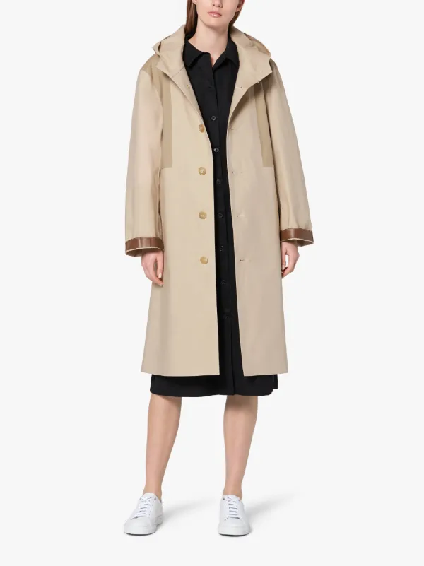 ゴム引きコットン フーデッドコート LR-090/CB | MACKINTOSH 