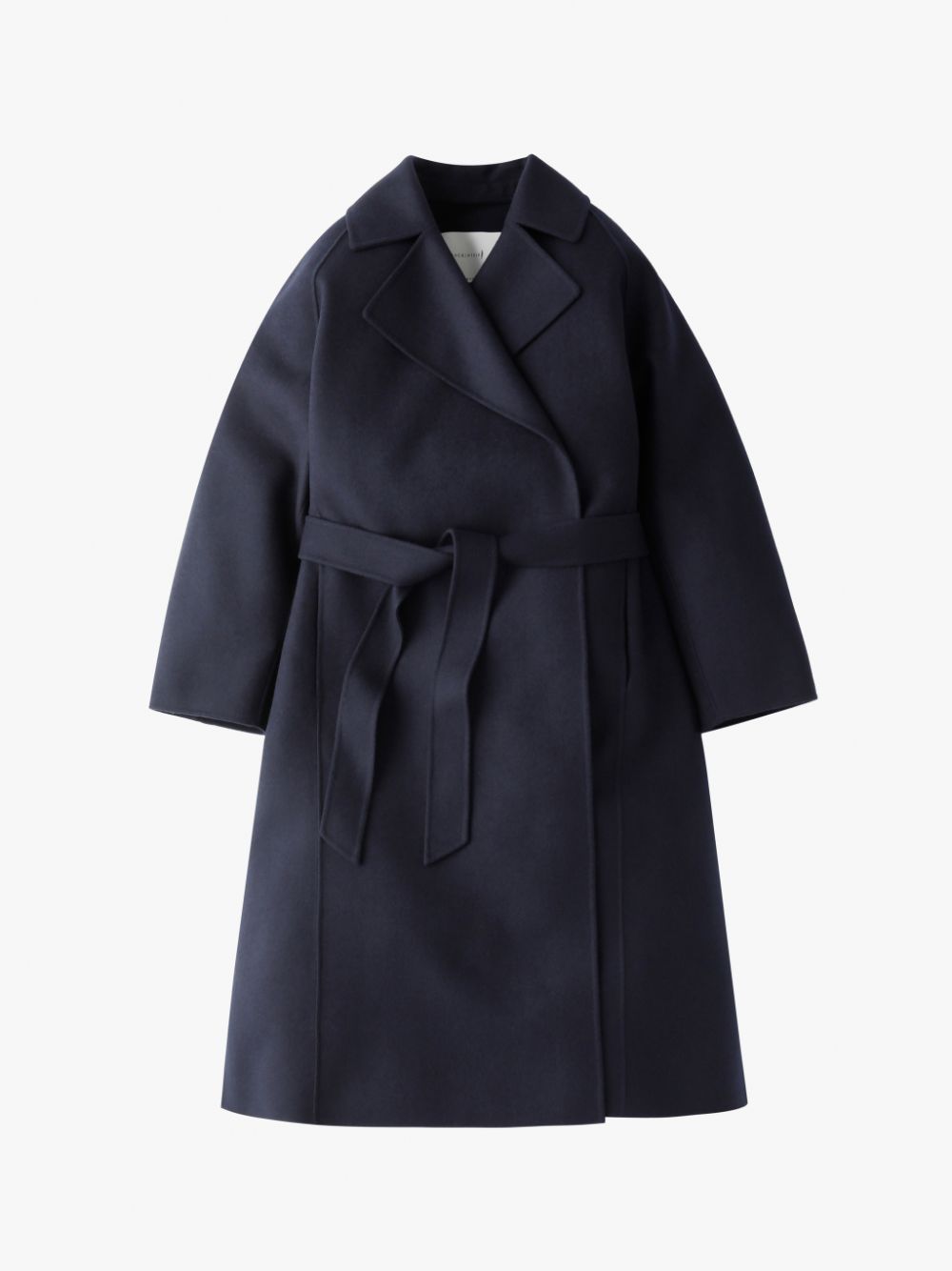 MACMERRY BUTTONLESS OVERSIZED COAT NAVY | LM-1108/J | MACKINTOSH