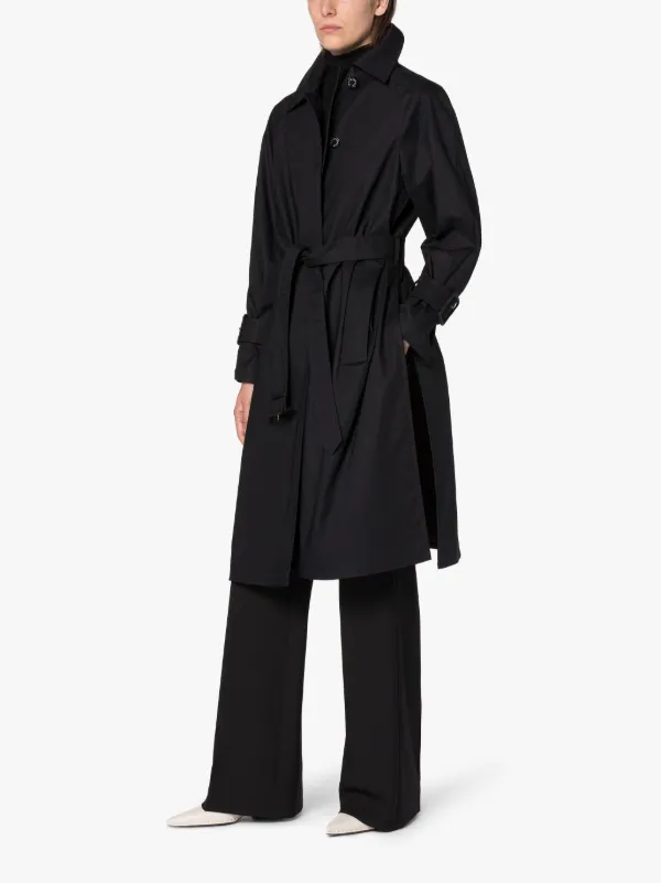 MAILI Black RAINTEC Cotton Coat