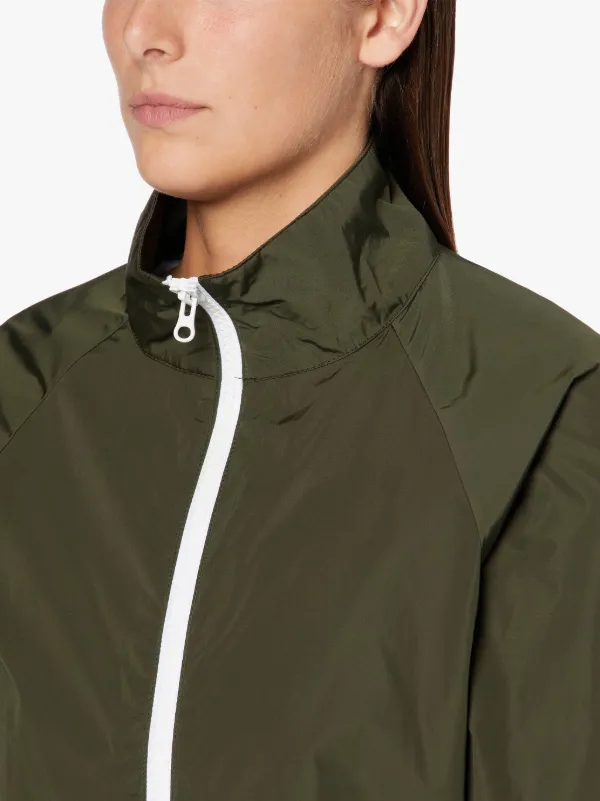 MAIRI Khaki Nylon Jacket | LMS-062