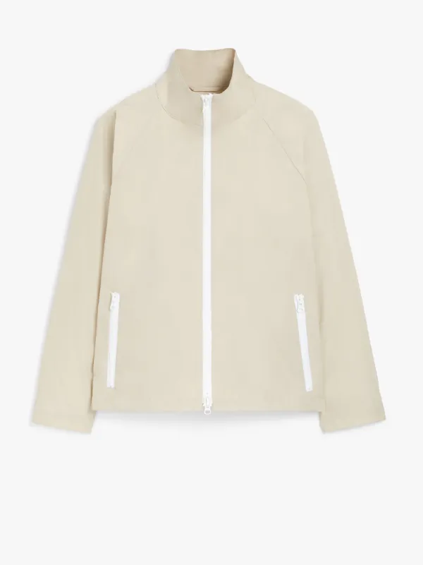 MAIRI Putty Nylon Jacket | LMS-062