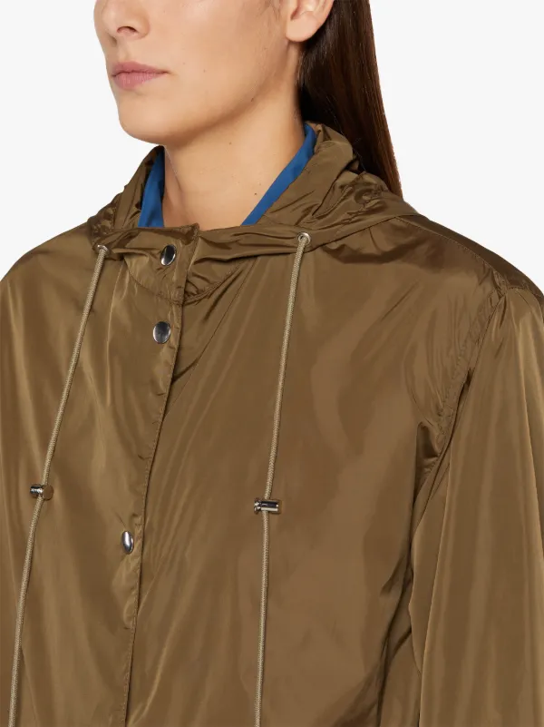 MAISIE Mocha Nylon Field Jacket | LMJ-017