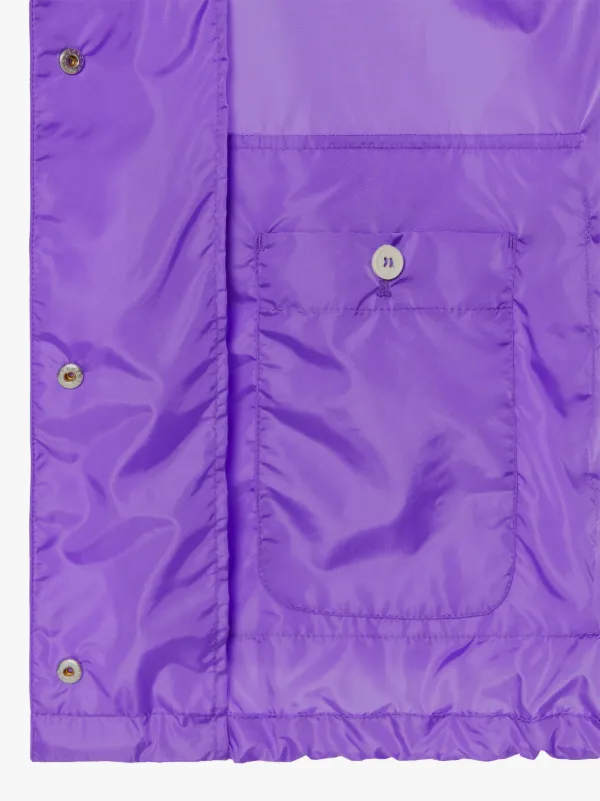 MAISIE Purple Nylon Field Jacket | LMJ-017