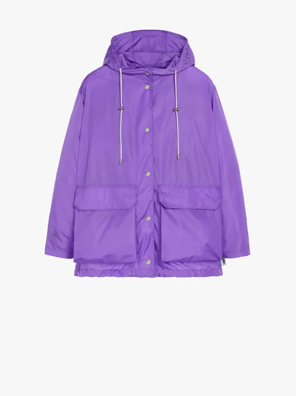 MAISIE Purple Nylon Field Jacket | LMJ-017