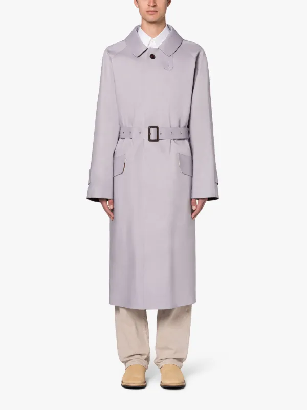 MAISON MARGIELA Grey Bonded Cotton Coat