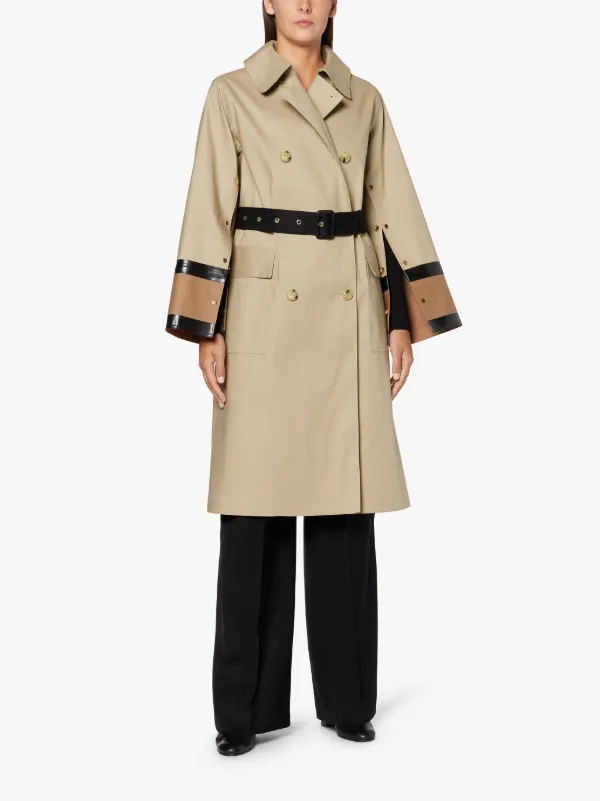 MARNOCH Fawn Bonded Cotton Trench Coat | LR-1036