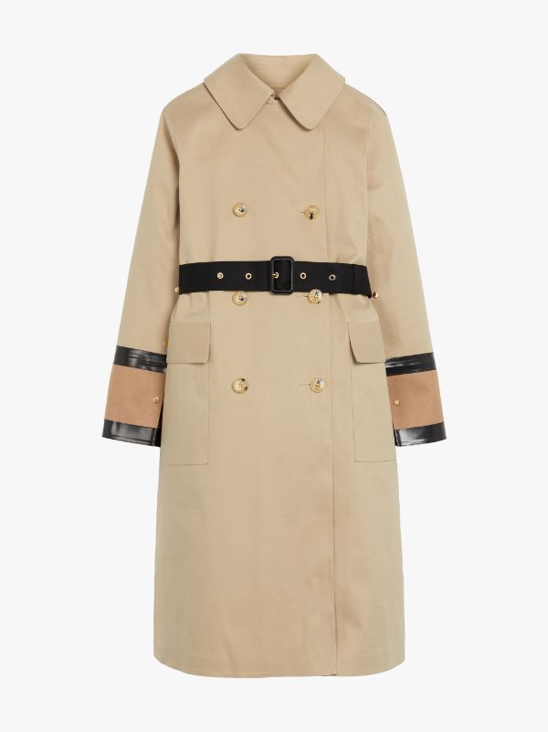 MARNOCH Fawn Bonded Cotton Trench Coat | LR-1036