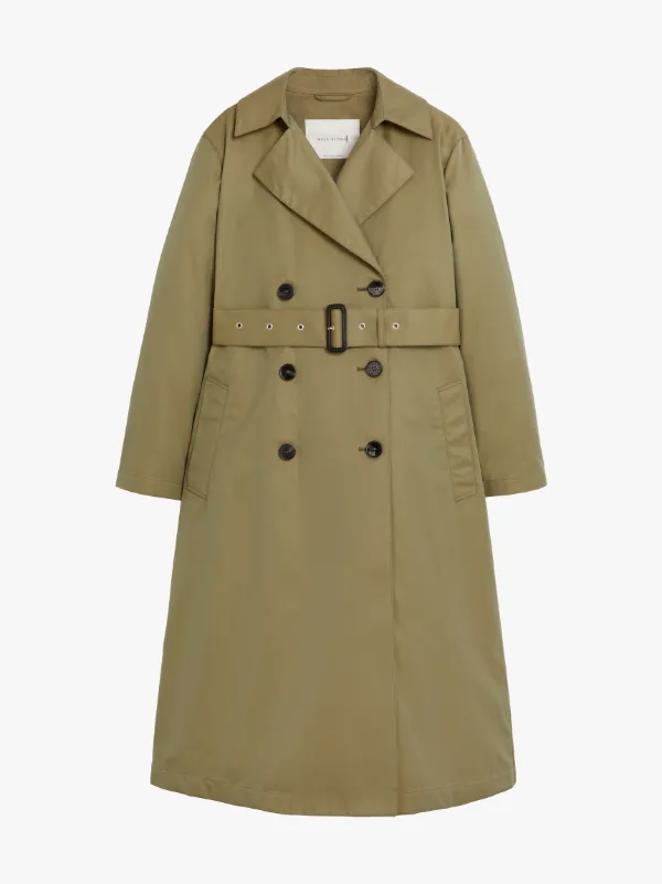 MARYWELL Khaki Cotton Trench Coat | LM-1069B