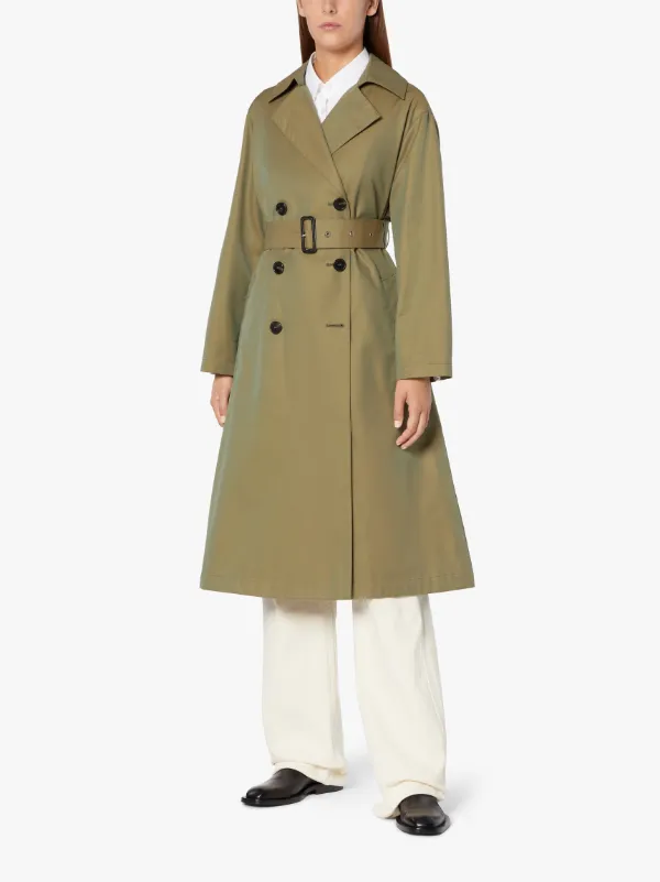 MARYWELL Khaki Cotton Trench Coat | LM-1069B