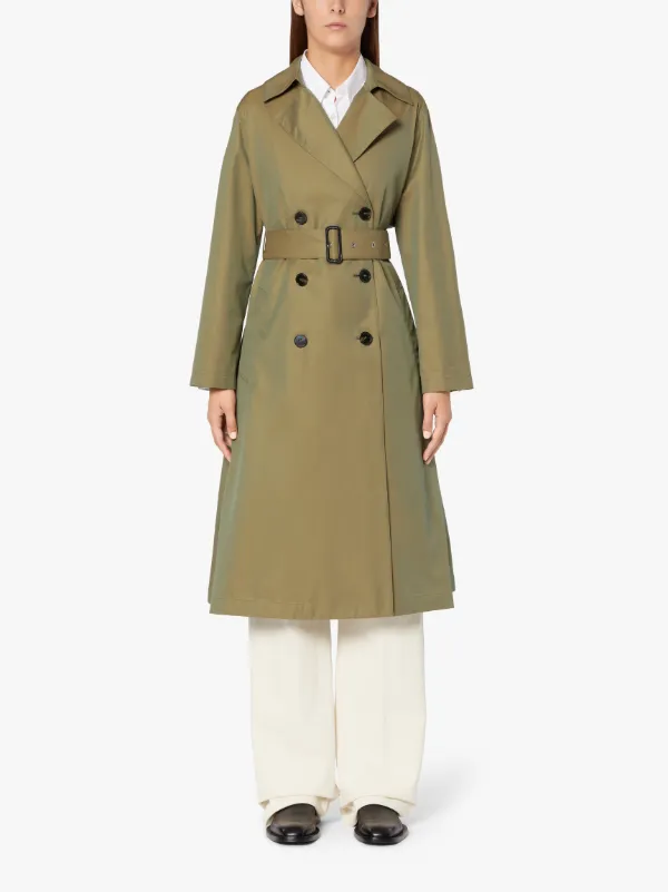 MARYWELL Khaki Cotton Trench Coat | LM-1069B