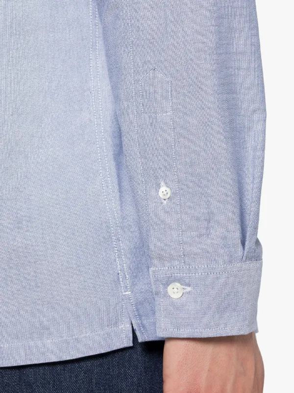 MILITARY Blue Cotton Shirt