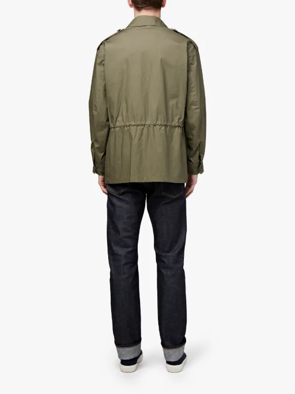 Military Green Cotton Field Jacket