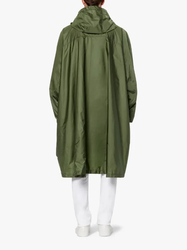 MIST Military Green Nylon Cape