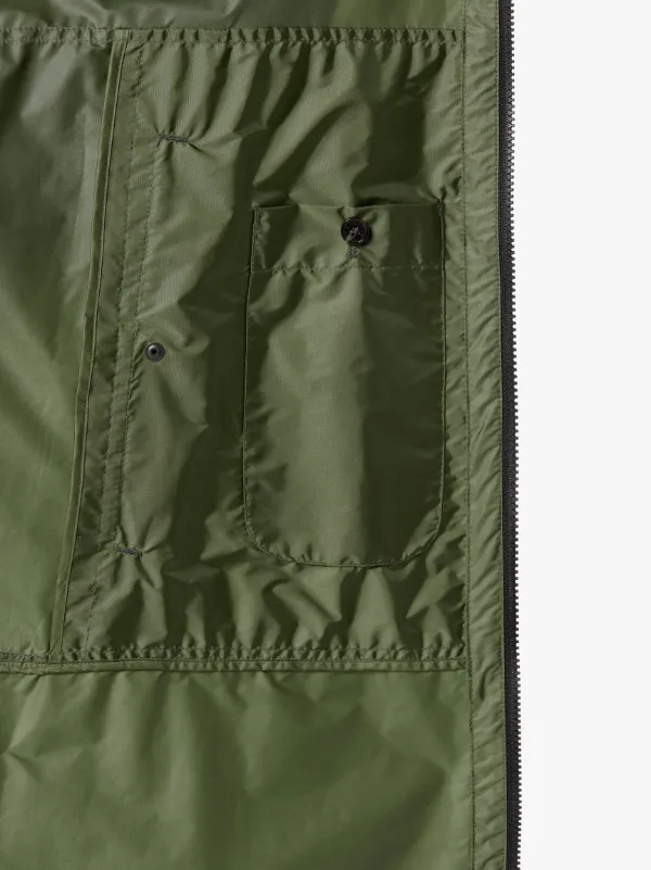 MIST Military Green Nylon Cape