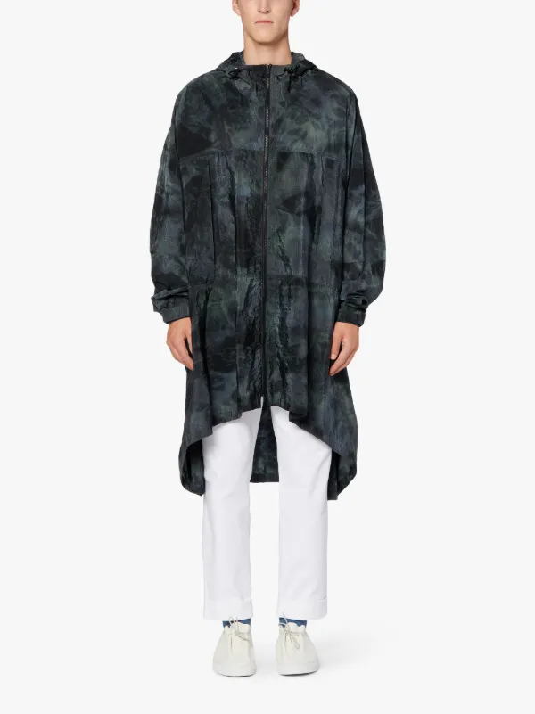 MIST Tie Dye Nylon Cape | GMM-209