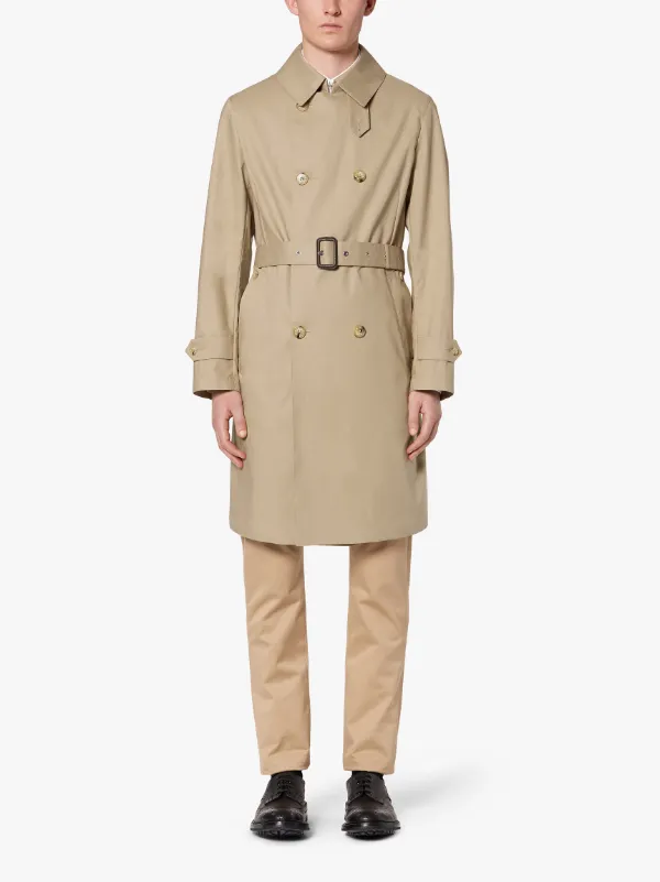 MONKTON Fawn RAINTEC Cotton Short Unlined Trench Coat | GM-1006B