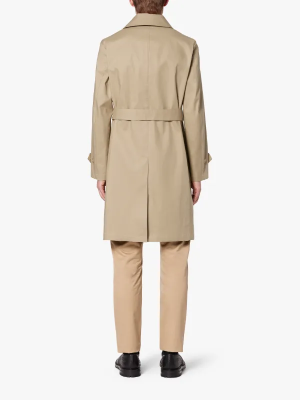 MONKTON Fawn RAINTEC Cotton Short Unlined Trench Coat | GM-1006B