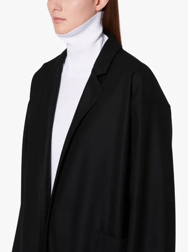 MONREITH Black Wool Coat | LM-1035