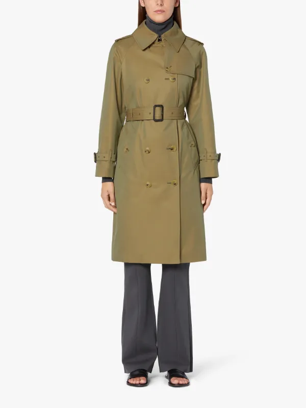 MUIRKIRK Khaki Cotton Trench Coat | LM-1011F