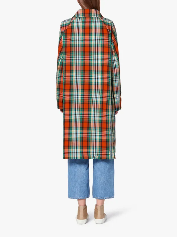 Multi-Colour Check Wool Blend Coat | GM-13BS/SH/W