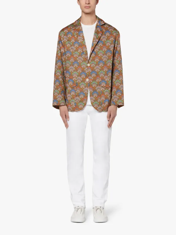 Multi Cotton LIBERTY Print Blazer