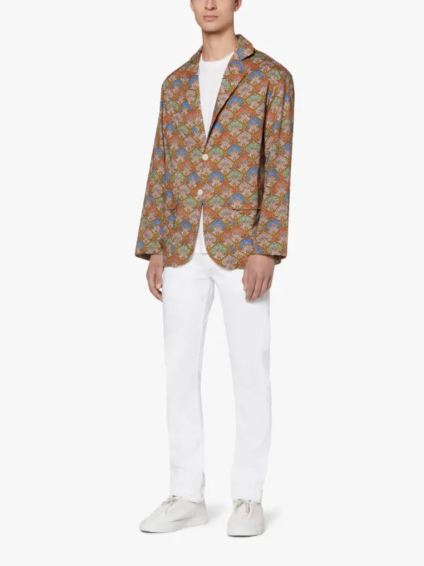 Multi Cotton LIBERTY Print Blazer