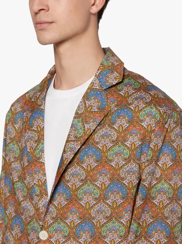 Multi Cotton LIBERTY Print Blazer