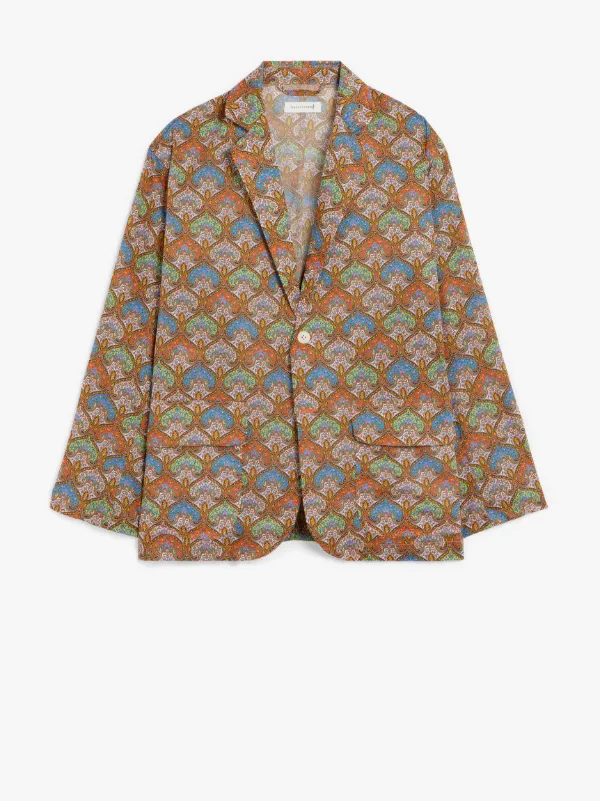 Multi Cotton LIBERTY Print Blazer