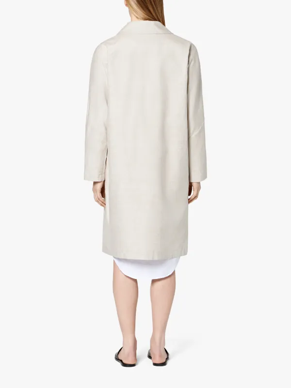 Natural Storm System Linen Coat LM-079ST/P