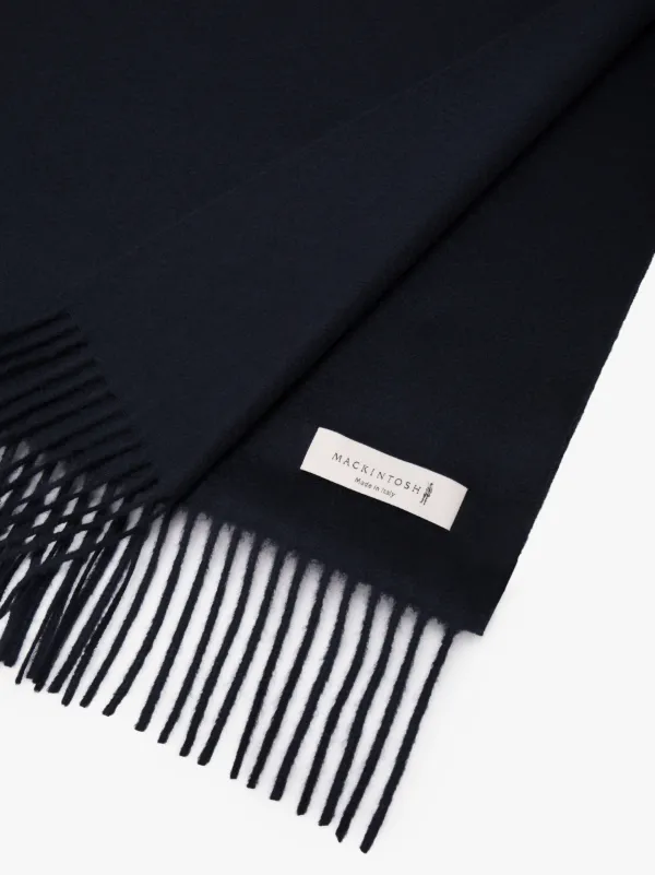 Navy Cashmere Scarf
