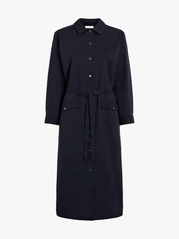 Navy Cotton Dress