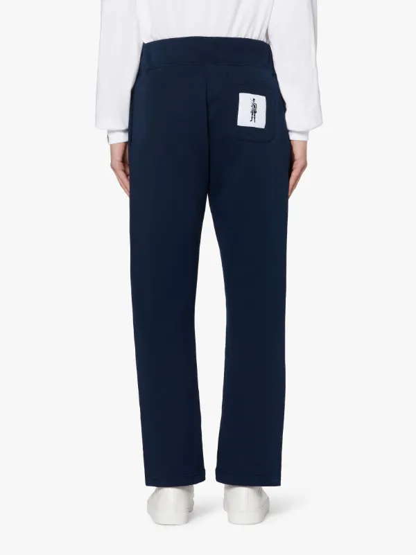 Navy Cotton Sweatpants | GJM-209