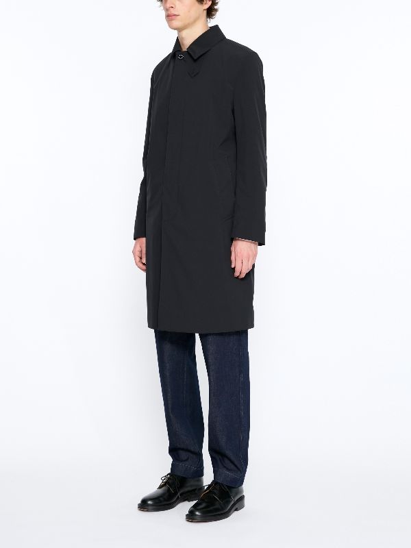 NEW DUNKELD SINGLE BREASTED COAT BLACK | GM-1118F (AGN) | MACKINTOSH