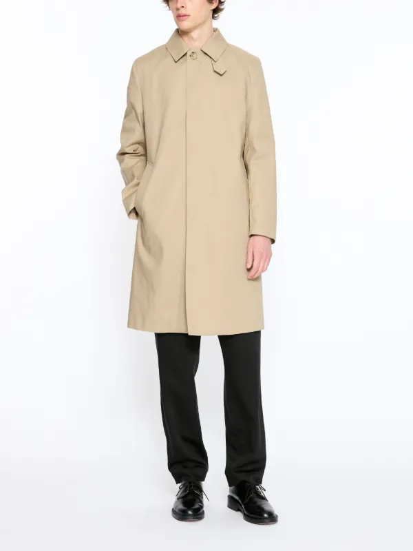 NEW DUNKELD SINGLE BREASTED COAT W/DET FAWN | GM-1118FD | MACKINTOSH