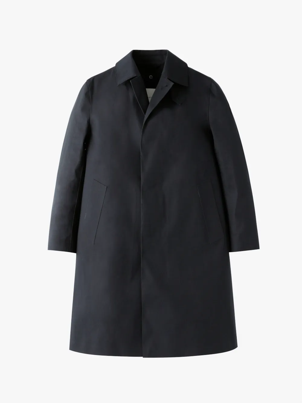 NEW DUNKELD SINGLE BREASTED COAT WITH DET LINER BLACK