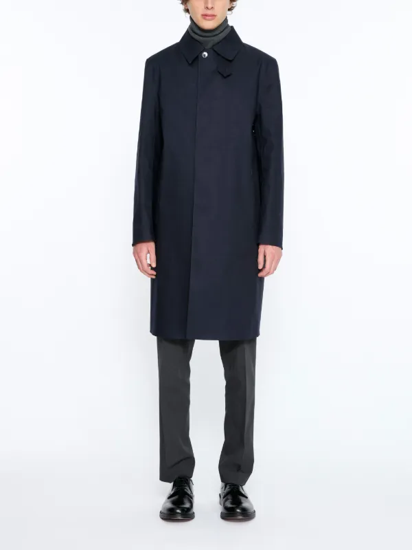 NEW DUNKELD SINGLE BREASTED COAT WITH DET LINER NAVY | GR