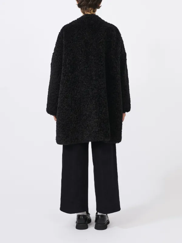 NEW HUMBIE NO COLLAR ECO-FUR BLACK | NEW HUMBIE NO COLLAR ECO-FUR 