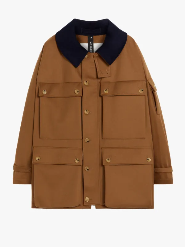 NEW YORK Camel Storm System Wool Field Jacket | GMF-108