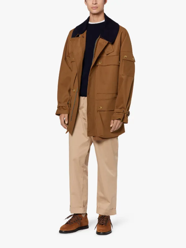 NEW YORK Camel Storm System Wool Field Jacket | GMF-108