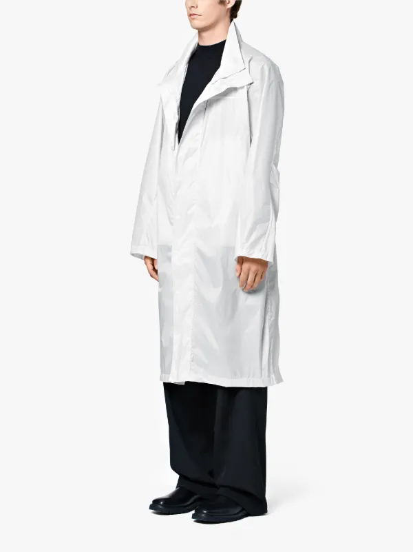 Raincoat off white on sale