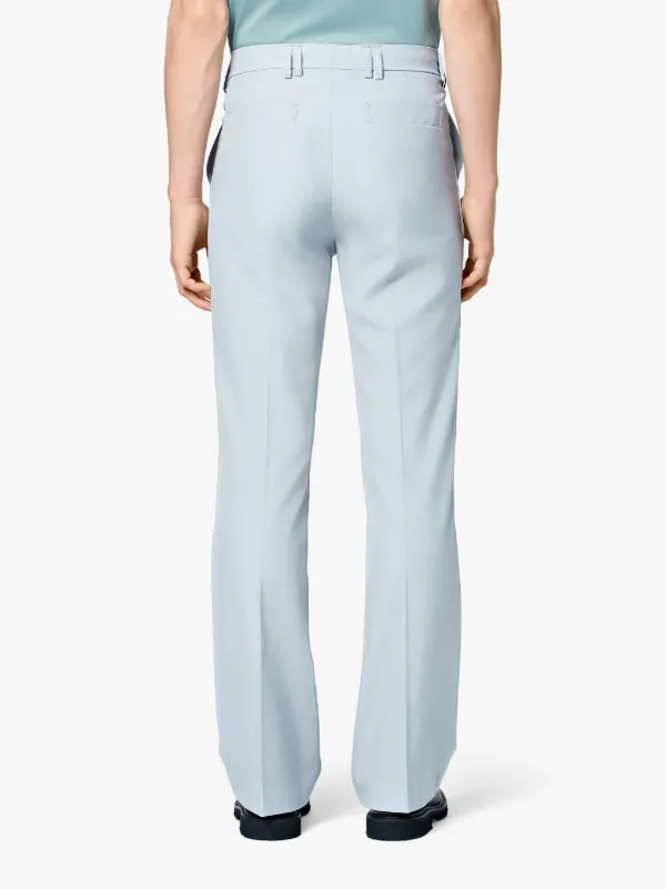 Off White Wool & Cotton 0002 Double Loop Trousers