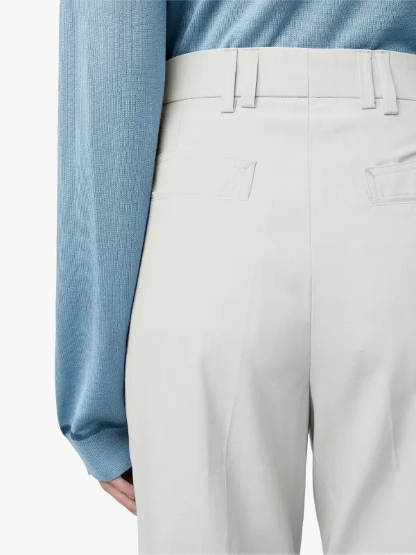 Off White Wool & Cotton 0002 Double Loop Trousers