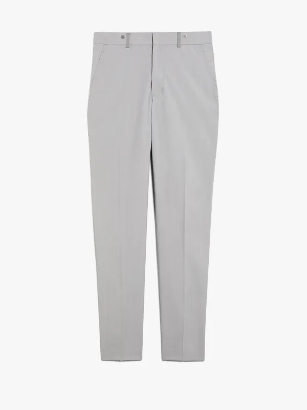 Black Wool & Cotton 0002 Trousers | Mackintosh