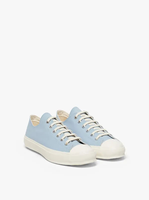 Pale Blue Bonded Cotton Sneakers | GS-017