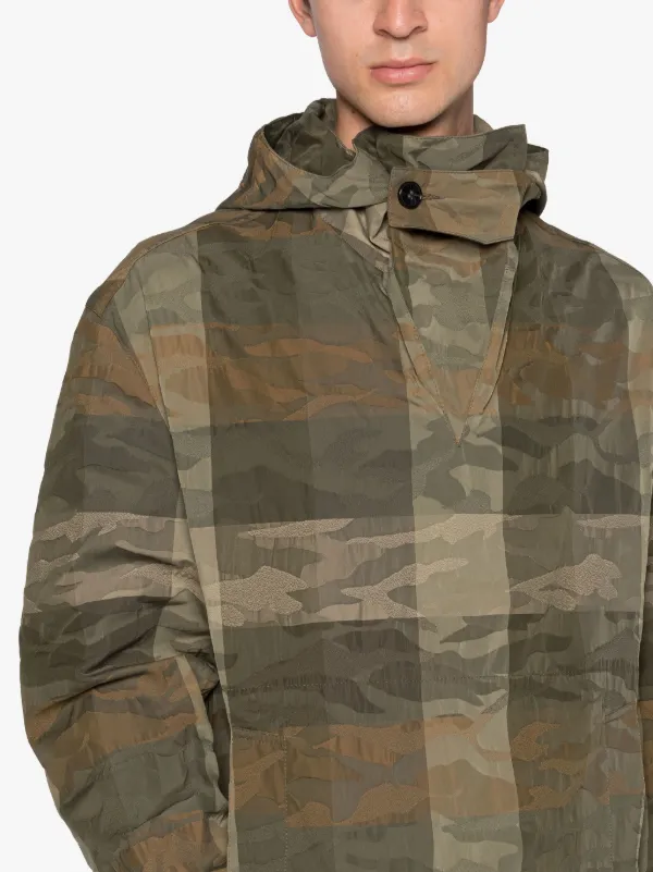 PARIS Military Camo Smock Jacket