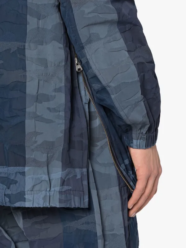 PARIS Navy Camo Smock Jacket